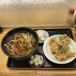 Komine - かき揚げうどん550円