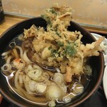 Komine - かき揚げうどん550円