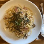 Aroma Coffee - きのこパスタ@590