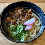 居酒屋 べこや - 牛すじうどん　６００円