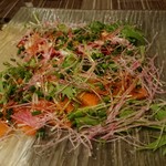 Excellent Gunma Food Sanzu - サーモンカルパッチョ