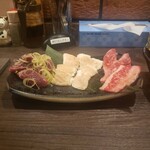 ウシマル - 晩酌セットの肉