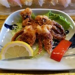 Sushi Dokoro Asahiya - ◆「イカゲソ天」