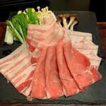 Matsusaka Ooishi Gyu Matsusaka Buta Fukutora - 松坂豚しゃぶしゃぶ御膳