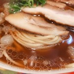 Onomichi Ramen Nakamura Ya Isegaoka Ten - 麺、チャーシュー