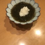 Sushi Ei - もずく酢！