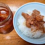 Uochu Shoten - たらこで食べるラー油 オンザライス