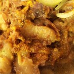 Miyuki - 牛すじ アップ (味変でカレー粉をかけるとかなり旨し！)