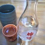 二幸 - 日本酒(一合) 450円(税込)(2019年12月19日撮影)