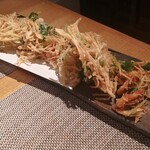 Nagomiya - インカの目覚めと海老のかき揚げ