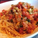 Trattoria OGGI - 彩り野菜の菜園風トマトソースパスタ