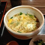 Udon Dojo Mouri Ya - ●ﾗﾝﾁ ｻｰﾋﾞｽｾｯﾄ[ちく天玉子うどん＋ﾐﾆ玉子丼＋香物] 1,200円 2019年12月