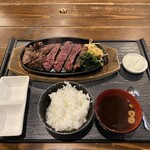 焼肉 まるえん - ハラミステーキ定食