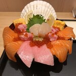 Nidaime Noguchi Sengyo Ten Kinshicho Parco Ten - 海の親子越え丼　¥1,780-(税抜表示)