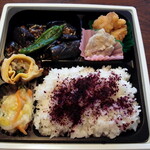 Four Lu - 麻婆茄子弁当（640円）（2019年12月）