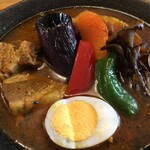 Soup Curry House Shippo Yahaba Ten - 彩り鮮やかなカレーでした