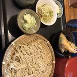 Soba Kaido - 盛り蕎麦、ミニ天丼セット880円