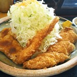 Tonkatsu Miyama - おかず