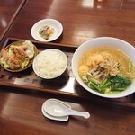 旬菜 桜梅 - 日替り湯麺（1000円）2020年1月