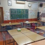 第二小学校 給食時間 - 懐かしい感じです(*^ー^)ノ♪