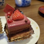 Patisserie La Plage - 赤いフルーツとショコラ