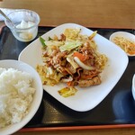 Fuku no En - ホイコーロー定食 780円