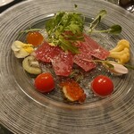 Restaurant L ami D enfance ala maison - 前菜は鮪。