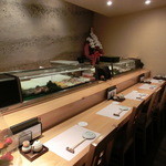 Sushi Dining Shungyo - カウンター席