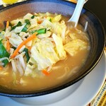 Kouraku En Kamisu Ten - 野菜みそラーメン￥680