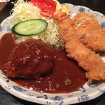 むつみ - ミックスフライ定食（1,000円税込）