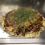 Okonomiyaki Kamehachi - 肉玉そばWいか天