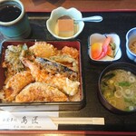 島匠 - 天重定食¥930-