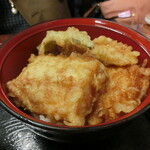 そば工房　里の樹 - 湯葉天丼