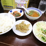 Happou En - 定食にするとこんな感じになります☆　2020-0221訪問