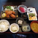 秀すし  - 料理写真:カキフライ定食