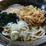 味街道 - かき揚げうどん