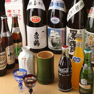 [Special alcohol] Sake and shochu produced in Tosa, the country of sake