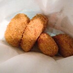 Baachan Croquette - ばぁちゃんコロッケとさといもコロッケ買ったよ