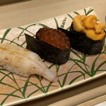 Sushi Zen Susukino Ten - ぼたん蝦、いくら、うに