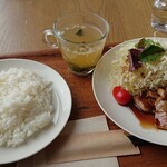 Kokage no Cafe - トンテキプレート 1,020円(税込)