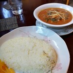 India Nepalese Ryori SITA - ある日の日替わり￥850(チキン&レン草)