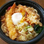 Jinbei Shirakaba Ten - えび天鍋焼うどん