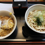 Yamada Udon Hikida Ten - 煮込みソースかつ丼セット