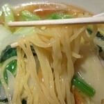 Keirin - 海老ラーメンの多加水中細麺(R1.6.9撮影)