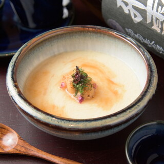 Sea urchin chawanmushi