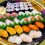 Nishiki Zushi - 上寿司1800円3人前