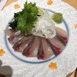 食堂 のんき亭 - しまあじの刺身