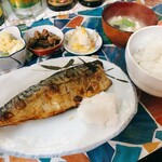 暖 - 焼魚定食（サバ）