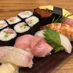 Sushi Isshin - ・上寿司 1,600円