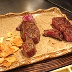 Steak House Yoshiike - サーロインとフィレ